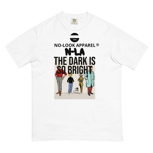 T-Shirt THE DARK IS SO BRIGHT (made in depression)